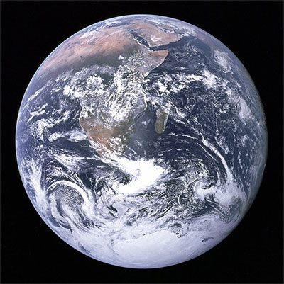 Earth Apollo 17