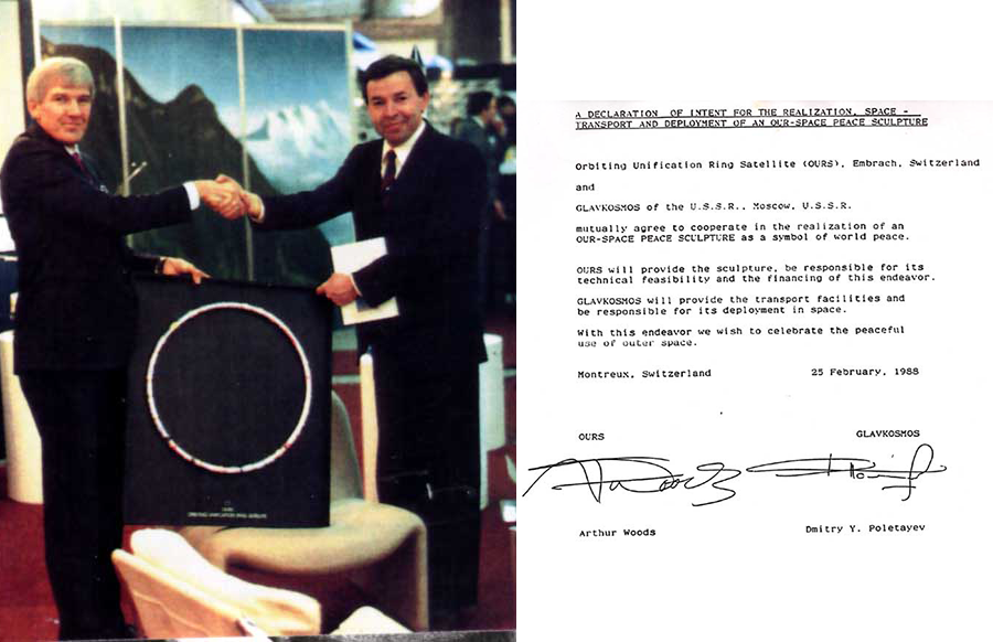 “Letter of Intent” signed with Glavkosmos